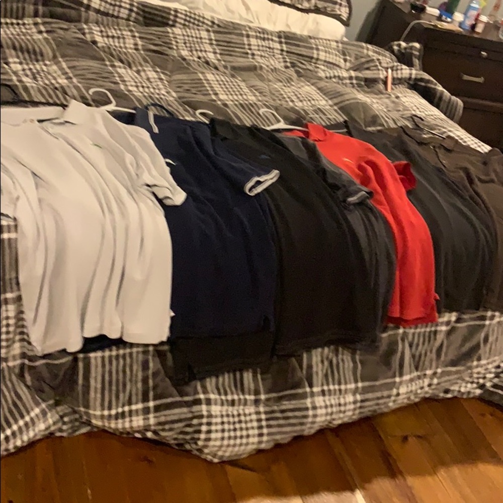 Lot of 7 Tommy Bahama polo shirts all XXL